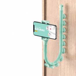 Rolig Caterpillar iPhone-hållare med sugkoppar - Grön