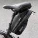 Vattentät cykelväska för sadelstolpe med flaskhållare - 1,5l