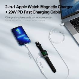  USB-C-kabel med iPhone-laddare och Apple Watch-laddare från Joyroom