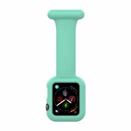 Apple Watch-rem i silikon för sjuksköterskor 38/40/41mm - Mintgrön