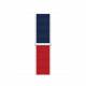 Apple Watch loopback-rem 38/40/41 mm - Röd, vit och blå