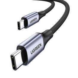 Ugreen USB-C kabel 240W USB4 PD - Vävd - 2m - Svart