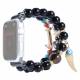 Smycken Armband pärlorm för Apple Watch 38/40/41mm - Svart