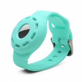 AirTag -armband för barn i silikon - Blå