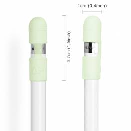  Förlustskydd i silikon för Apple Pencil 1 - Vit