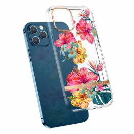 iPhone 13 Pro Max skal med blommor - Hibiscus
