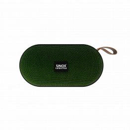 Sinox Lifestyle Travel Bluetooth-högtalare med FM-radio - Grön