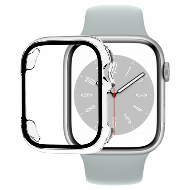 Apple Watch 7/8 skal - 41mm - Genomskinlig