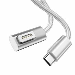 USB-C till Magsafe 1 PD snabbladdning vävd kabel - 100W - 1,8m