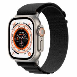  Apple Watch Ultra Nylon Loop Strap - Svart