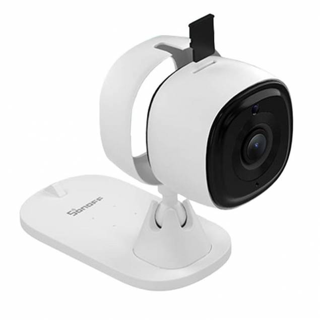 Sonoff CAM Slim 1080p övervakningskamera inkl. laddare - Vit