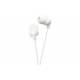 JVC färgglada in-ear hörlurar - Vit