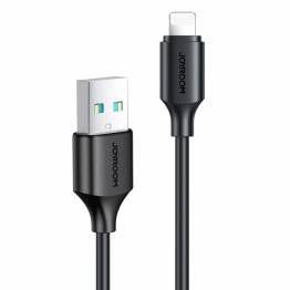  Joyroom 3-pack USB till Lightning-kabel - 0,25m, 1m och 2m - Svart