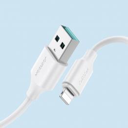  Joyroom 3-pack USB till Lightning-kabel - 0,25m, 1m och 2m - Vit