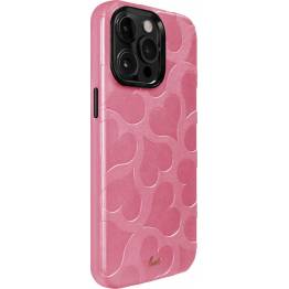  MOTIF iPhone 14 Pro Max 6.7" cover - Lyserød (Heart)