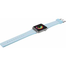  PASTELS Apple Watch 42 / 44 / 45 / 49 mm rem - Baby Blå (42/44Mm)