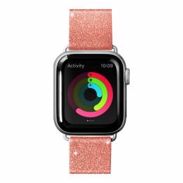  OMBRE SPARKLE Apple Watch 38 / 40 / 41 mm rem - Peach (38/40Mm)