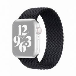 Apple Watch flätat band 42/44/45 mm - Small - svart