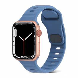  Sportrem i silikon för Apple Watch Ultra och 42/44/45mm - Blå