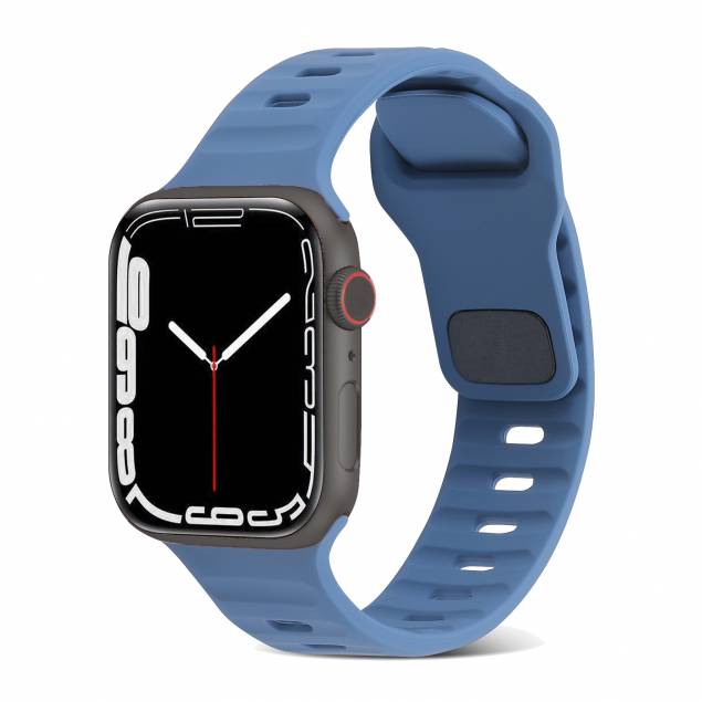 Sportrem i silikon för Apple Watch Ultra och 42/44/45mm - Blå