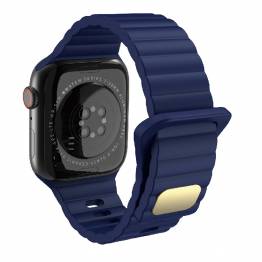 Silikonrem för Apple Watch Ultra och 42/44/45mm - Mörkblå