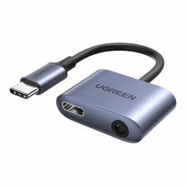 USB-C till miniuttag 3,5 mm och USB-C UGREEN