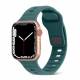 Sportrem i silikon för Apple Watch 38/40/41mm - Grön