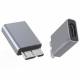 USB-C hona till USB 3.0 Micro B-adapter för extern hårddisk/SSD