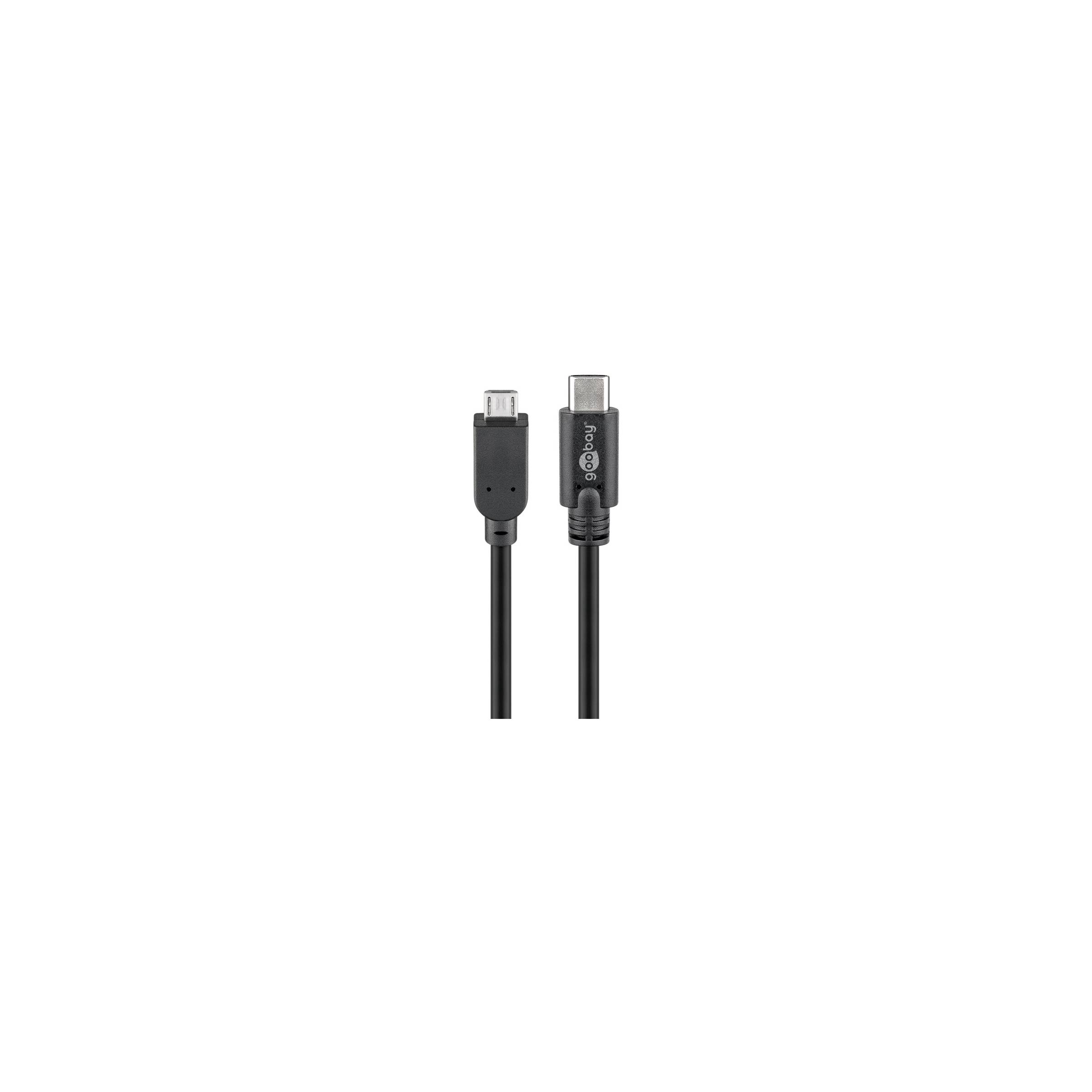 Goobay Usb C Till Microusb Kabel 1m