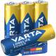 Varta alkaliska AA-batterier - 4 st