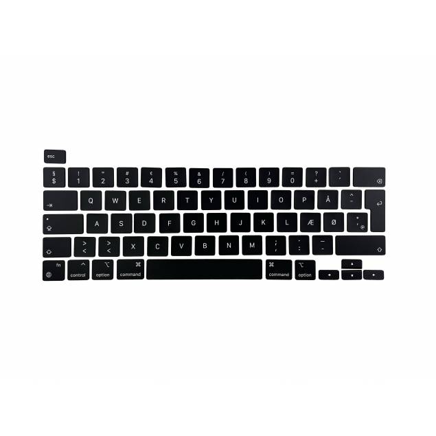 Punktum . og kolon : tastaturknap til MacBook Air 13" (2018 - 2020)