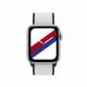 Apple Watch loopback-rem 42/44/45/49 mm - Vitt, svart, blått och rött