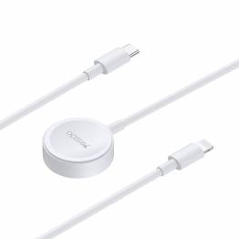 USB-C-kabel med iPhone-laddare och Apple Watch-laddare från Yesido