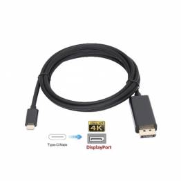  USB-C till Displayport-kabel - 4K - 1,8m