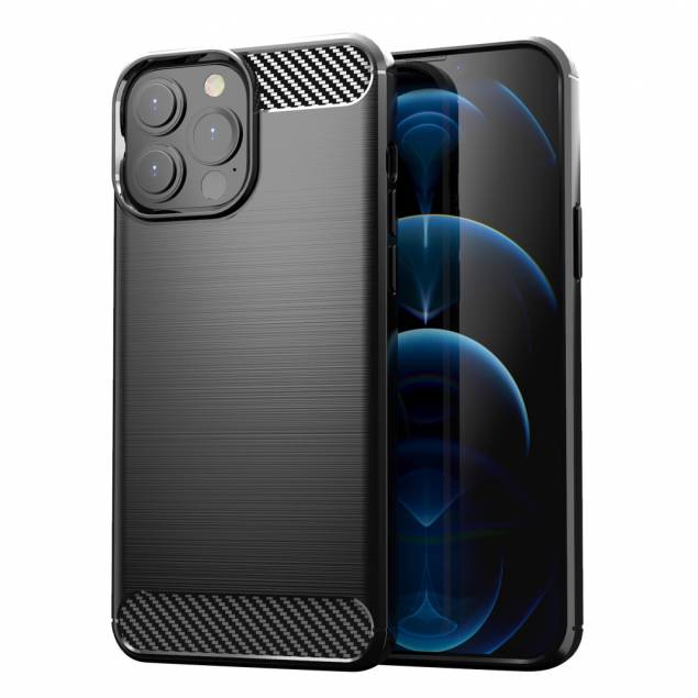 iPhone 13 Pro skal - Carbon look