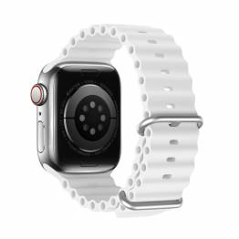  Dux Ducis Ocean silikonrem till Apple Watch 38/40/41mm - Vit