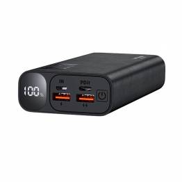  VFan powerbank 2x USB och 1x USB-C - 20.000mAh - 22,5W PD
