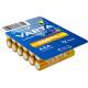 Varta Longlife alkaliska AAA-batterier - 12 st