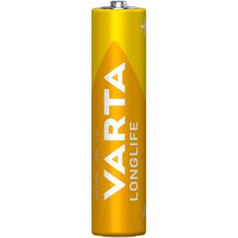  Varta Longlife alkaliska AAA-batterier - 4 st