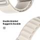 DUX DUCIS Apple Watch nylon looprem 38/40/41mm - Starlight vit