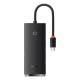 Baseus Lite Series USB-C 4-i-1 hubb - 4x...