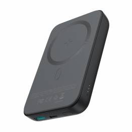  Joyroom MagSafe powerbank med USB och USB-C - 10 000 mAh - 20W PD - Svart