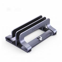 Ugreen justerbar hållare i aluminium för MacBook / laptop - 2 platser