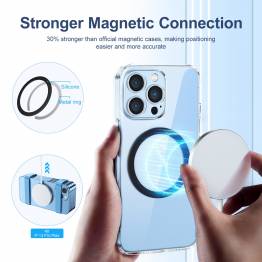  Förstärkande MagSafe metallring för iPhone och andra smartphones - 2 st