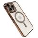 iPhone 13 Pro MagSafe skal med strass - Guld
