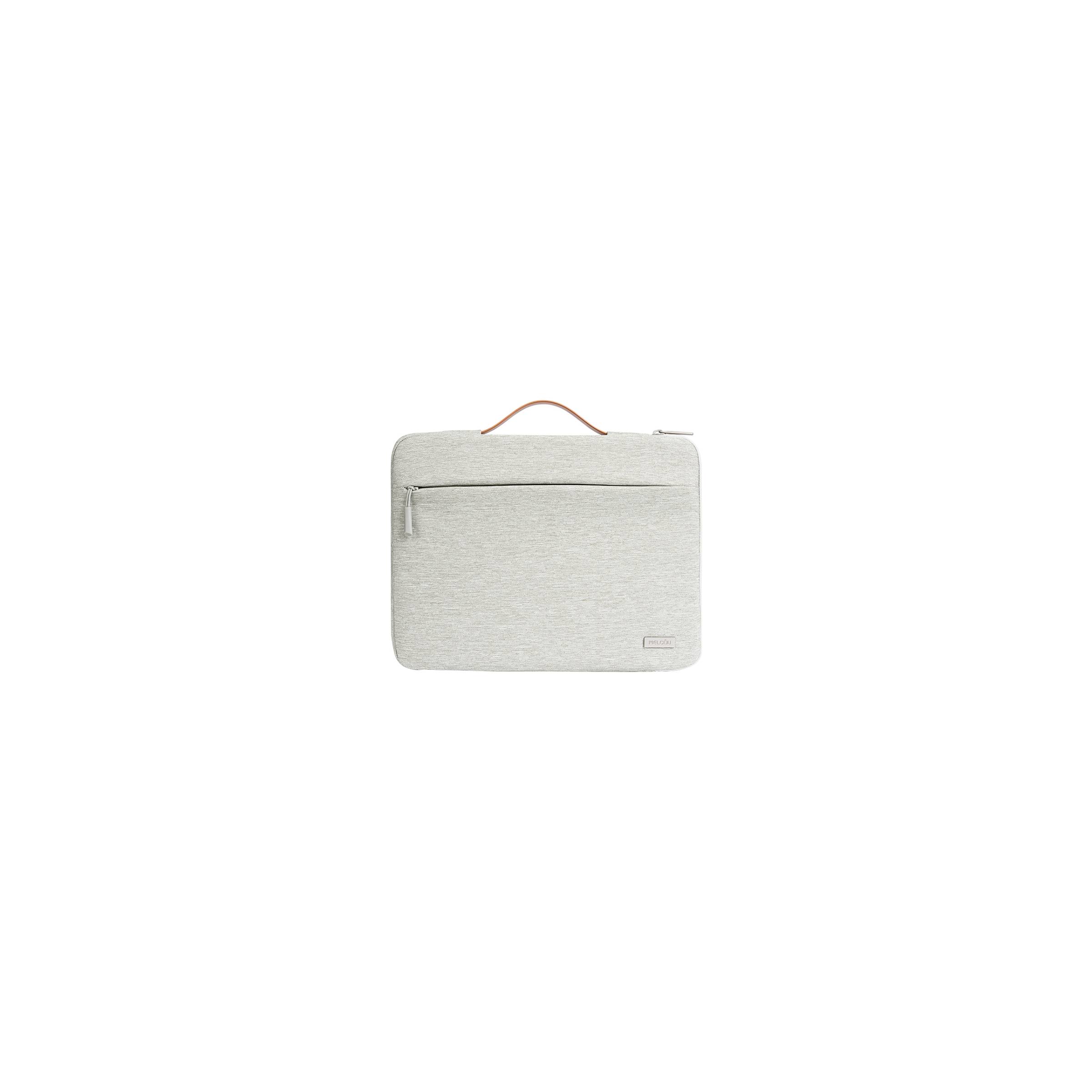 Melcou 13  " Macbook/pc Sleeve Med Handtag Ljusgrå