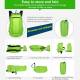Hopfällbar lättviktsryggsäck i vattenavvisande tyg från HAWEEL - Grön