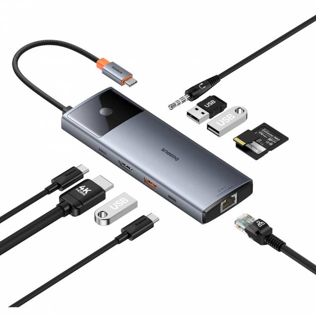 USB-C till HDMI-adapter för anslutning av extern bildskärm