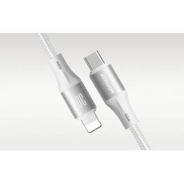  Joyroom USB-C till Lightning-kabel - 1,2m - Svart