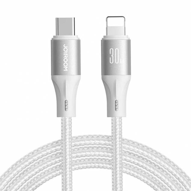 Joyroom USB-C till Lightning-kabel - 1,2m - Svart